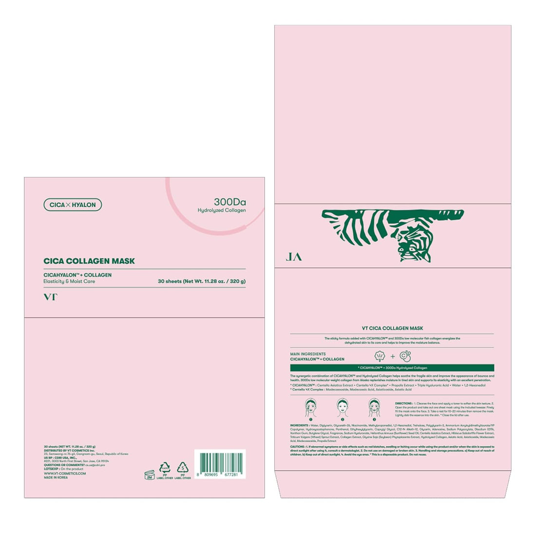 VT COSMETICS CICA Collagen Mask